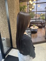 アールトゥーヘアー(art To Hair)&nbsp;アッシュブラウン/ロング/秋色/韓国ヘア