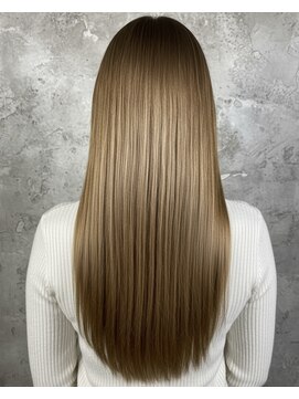 hum 立川【ハム】髪質改善・酸性ストレート・縮毛矯正 ココアベージュ/オリーブグレー/小顔/黒髪[立川/髪質改善]