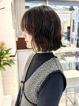 ニュアンスパーマボブパーマデジタルパーマミディアムパーマ