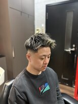 グロウヘアワークス(grow hair works) スキンフェード×メッシュ