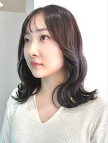 ルネシミズ(Rune shimizu)&nbsp;くびれヘアー/透明感カラー