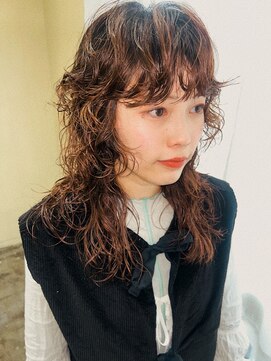 ニコヘアー(niko hair) ロングウルフパーマ