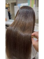 アース 土気あすみが丘店(HAIR&MAKE EARTH)&nbsp;白髪染め毛も叶うプレミアムストレート♪