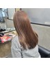 【ビビビ祭におすすめ】【最高峰ケラチンケア】カット髪質改善カラー極上Tr