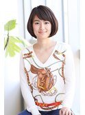 ナチュラルラウンドボブ