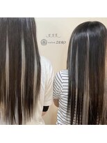 ヘアメイクサロン ゼロ(ZERO)&nbsp;ミックスエクステで友達とオソロスタイル★☆