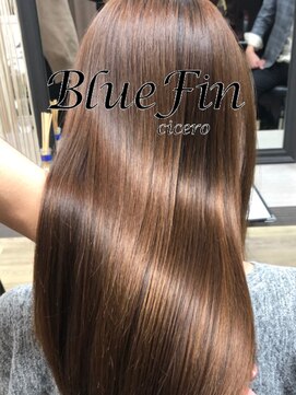 ブルーフィン シセロ(Blue Fin cicero) 低軟化高還元☆うる艶さらさら透明感美髪ストレート20代30代40代