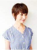 すっきりショートボブ