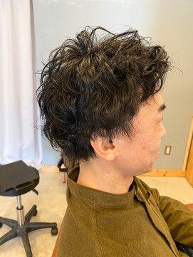 エルモ(ELMO) 刈り上げないパーマメンズ