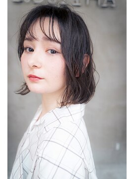 エース (ACE) ACE 横浜　アンニュイパーマ×大人ダークブラウン