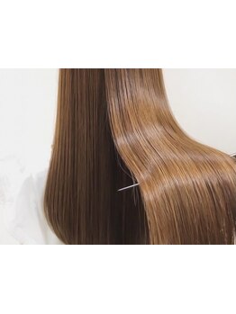 その艶髪に『ドキッ』★憧れのストレートを再現したサラツヤHair♪ヘアの流行をプラスして☆[南越谷]