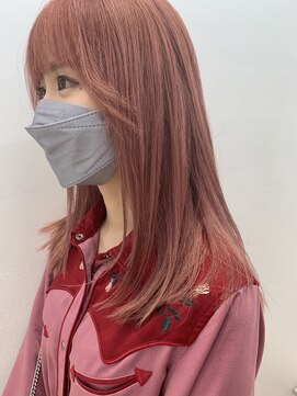 バズ(BUZZ) お客様スタイル/ペールピンク/ブリーチ