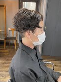 【メンズ パーマ 刈り上げ 恵比寿】