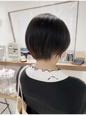 丸みが可愛いショートボブ　担当　佃