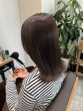 テラスヘア センダイ(TERRACE hair SENDAI) 艶髪ミディアム【イノアカラー使用】