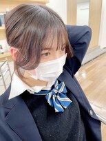 ラルムバイシー 新宿(LARME by Sea)&nbsp;韓国前髪顔周り×フェミニン【新宿/髪質改善】おくれ毛.小顔ヘア