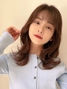 ハニーシブヤ(HONEY shibuya) 大人可愛い20代30代40代小顔クワンクレイヤー×ラテブラウン