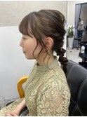 ヘアアレンジ/ Gisel  かじ @ kaji_de_experiences[博多]