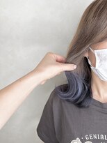 美容室 ハルミ ヘア リゾート 川口店(Harumi Hair Resort)&nbsp;グラデーション ブルーパープル