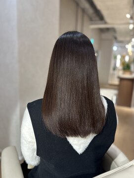 ウノプリールヴェール(unopulir Veil) 【uno pulir Veil 若槻】『髪質改善カラー×ダークブラウン』