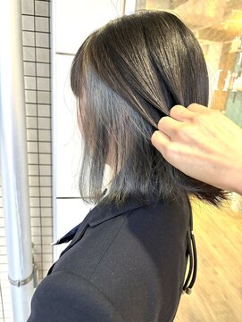 ジュジュル 稲毛本店(jujur) グレージュカラー/ボブウルフ/ココアベージュ/ブリーチ