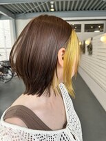 シダ(sida)&nbsp;冬は周りと差をつけろ！インナーカラー