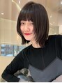 マイル 渋谷(mile)&nbsp;髪質改善ストレートで艶髪に。[渋谷駅/ボブ/髪質改善ストレート]