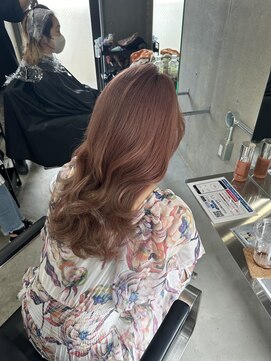 ラック(LUCK) レイヤーぱっつん前髪ステップボーンカットシルキー船橋/韓国