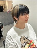 黒染めからのブリーチ