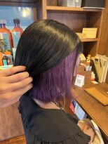 ルーム(Room)&nbsp;インナーカラー/バイオレット/ムラサキカラー/ダブルカラー