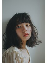 ラナ 新宿(lana)&nbsp;こなれミディアム/顔まわり/シースルーバング【lana hair 新宿】