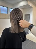 外国人風極細ハイライト