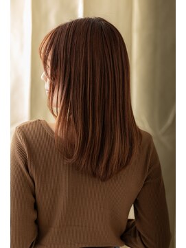 カバーヘア ブリス 志木南口駅前店(COVER HAIR bliss) □前下がりレイヤーロングエアーストレート316志木20代30代40代
