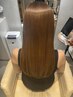 骨格矯正カット+髪質改善カラー+髪質改善Tr    ￥25000
