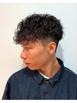 クレアメンズ 横浜能見台(CREA men's) 横浜ツイストスパイラルパーマメンズパーママッシュパーマヘア