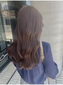 ラベンダーブラウンカラー