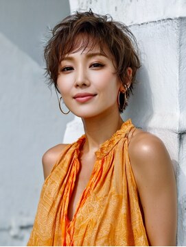 アルトリスト(Altruist Aging×HAIR&SPA) ★ダークアッシュ大人ガーリーボブ着物似合わせカット/髪質改善