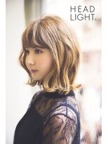 ニューカマー バイ ヘッドライト シブヤ(NEW COMER by HEADLIGHT shibuya)&nbsp;オレンジブラウン×ミディアムレイヤー