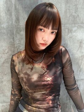 ヘアアンドスパ モーブ 世田谷(hair&SPA Mauve) 大人ガーリー/ダークアッシュ/似合わせカット［世田谷］