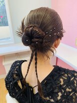 ラプンツェル(Rapunzel)&nbsp;結婚式お呼ばれヘア