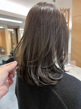 【姫路STEP】大人ミディアムレイヤー＊アロマ　ヘッドスパ