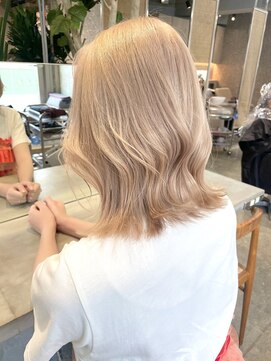 サンクプロジェクト(cinq PROJECT) 原宿韓国顔まわりミルクティーベージュマロンベージュ