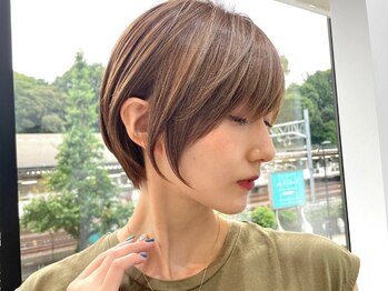 プルーヴ 秋葉原(prove)の写真/《20代後半~30代以降の大人女性◎》大人女性の魅力を引き出すショートヘアに似合うカラーデザイン提案が◎