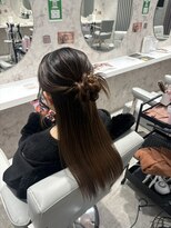 ベルグロー(BELLEGROW)&nbsp;カチモリヘア/お呼ばれヘア/韓国ヘア