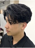 MEN’S HAIR/波巻ツイストスパイラル/フェザーパーマ/錦糸町