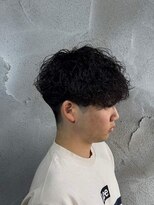 ニアウ 高崎店(Niau) MEN’S HAIR/サーフカール/刈り上げセンターパート/群馬高崎