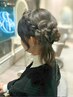 【イベントヘアお任せください♪】ライブヘアセット　￥6600