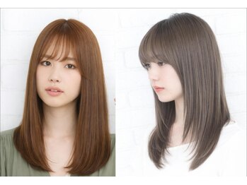 ジェーダッシュ 国立店(J')の写真/★ダメージレス!【縮毛矯正+カット¥8250/うる艶縮毛矯正(3ステップTrコラボ)+カット¥9350】ロング料金無し