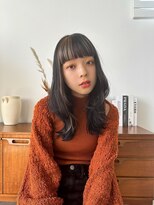 ラフィス ヘアー シーン 調布店(La fith hair scene) 【La fith】マロンベージュ×前髪インナーカラー