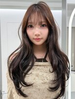 サンドイエナ 横浜店(sand yena)&nbsp;くびレイヤーボブルフネビージュ小顔ワンレンこなれミディ